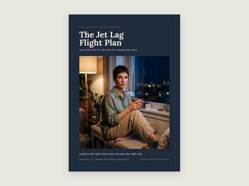 Cover of The Jet Lag Flight Plan